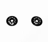 JDARC 1/10 16MM WING BUTTONS SCALLOP BLACK RC-W104A