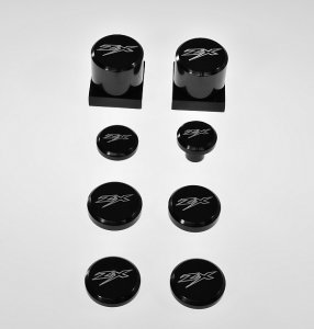 ZX14 06-20 DRESS UP KIT AXLE COVERS DK-201