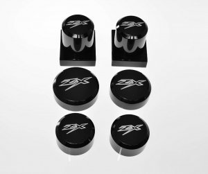ZX10R 04-09 DRESS UP KIT AXLE COVERS DK-202