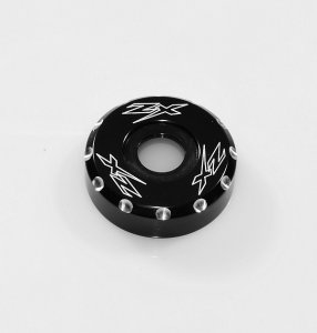 ZX14 ZX-14 06-11 SCALLOP IGNITION SWITCH KEY COVER CAP